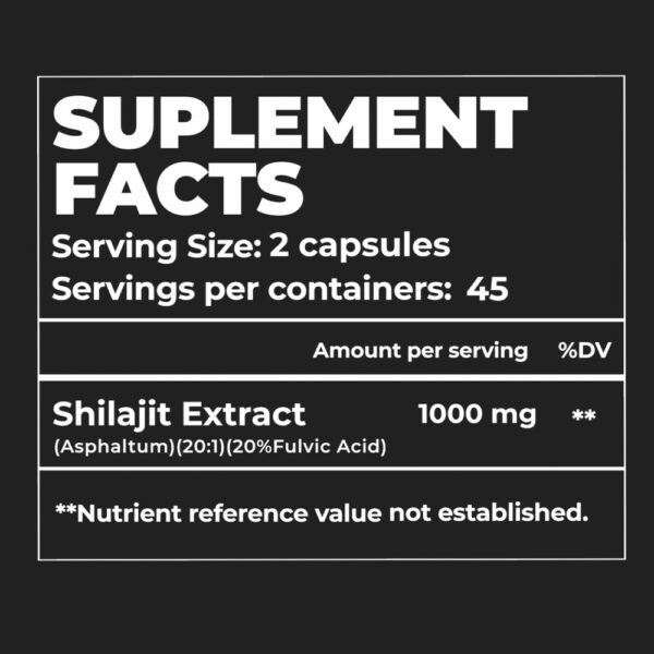 Shilajit Pro Greatlhete 500mg  90 Capsulas