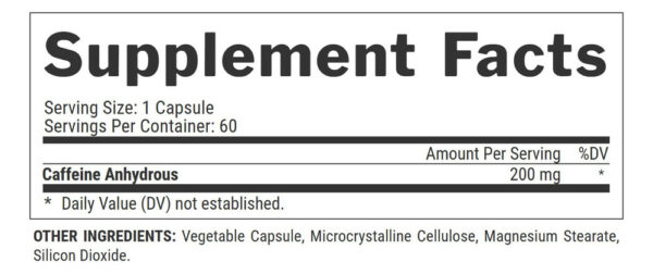 691865-MLC74075258496_012024 Nutrex Caffeine 200 Cafeina 60 Capsulas