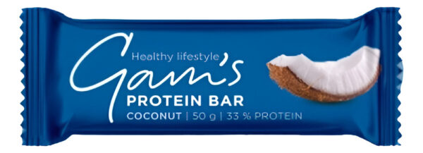 Gams Protein Bar 50g Coconut