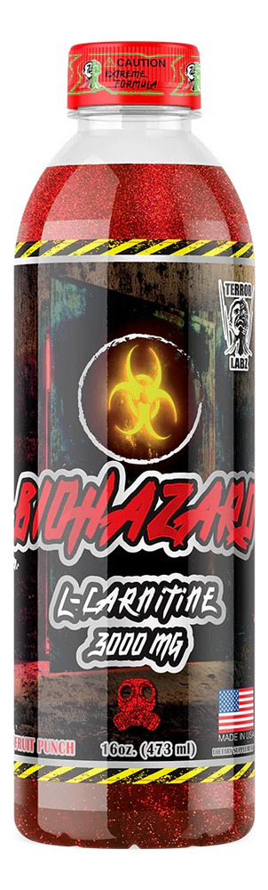 695252-MLC73832876375_012024 Terror Labz Biohazard L-Carnitine 3000mg Carnitina