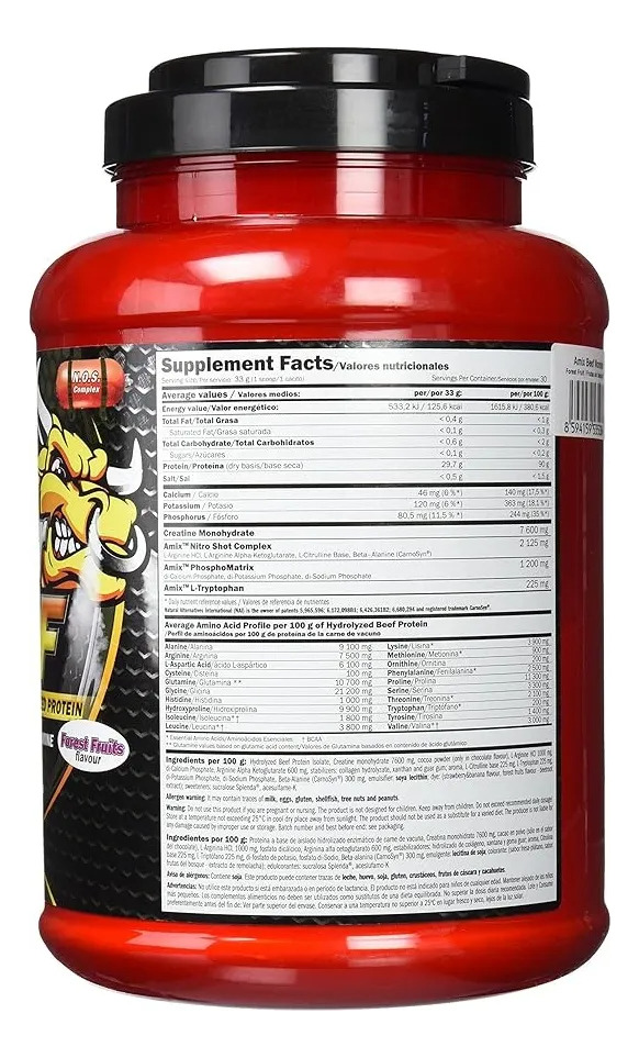 695312-MLC89967198899_082025 Amix Monster Beef 2.2 lb Proteína