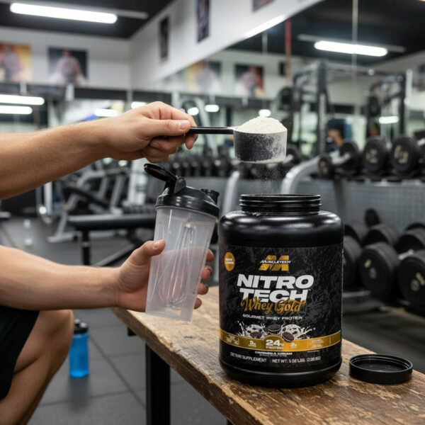 MuscleTech Nitro-Tech 100% Whey Gold 5 lb Proteína 7 Sabores