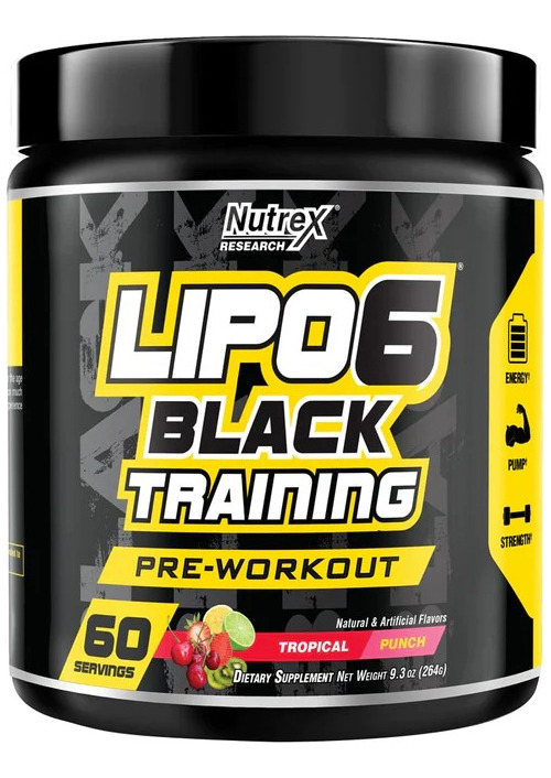 Nutrex Lipo 6 Black Training 30 Sv