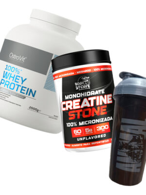 Proteina 4 Lbs + Creatine 300g+ Shaker