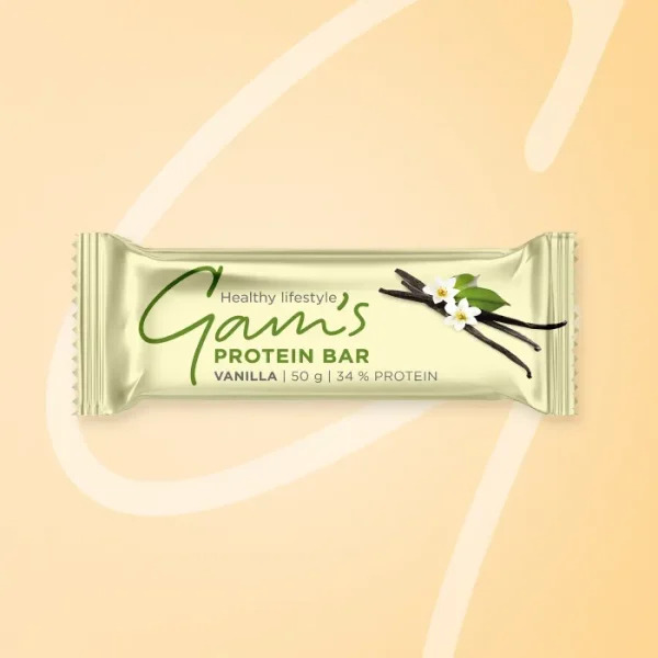 701770-MLC93026257761_092025 Gams Protein White Vainilla 50g/ 24 Uni