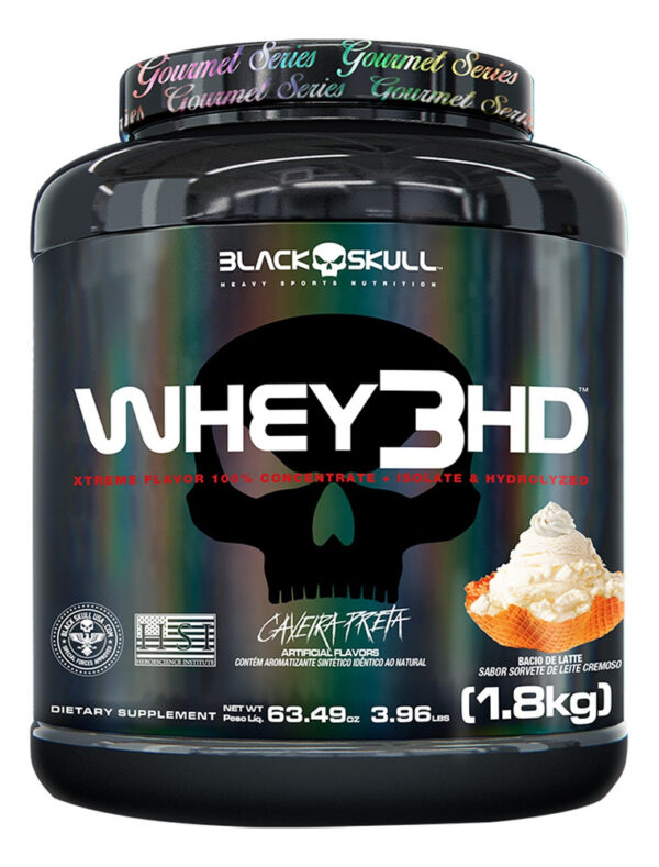 Black Skull Whey 3HD 1.8kg Proteína