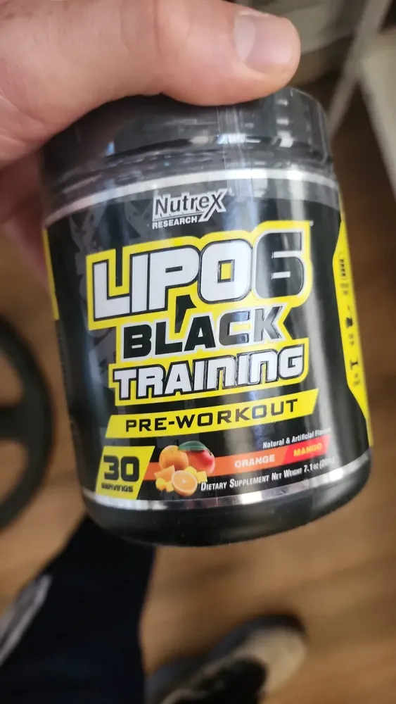 Nutrex Lipo 6 Black Training 30 Sv