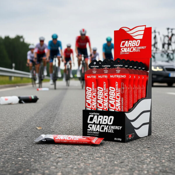 Nutrend CarboSnack + Caffeine 50g x18 Gel Energético