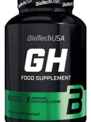 Gh Hormone Regulator 120 Cápsulas Biotechusa Sabor Sin Sabor