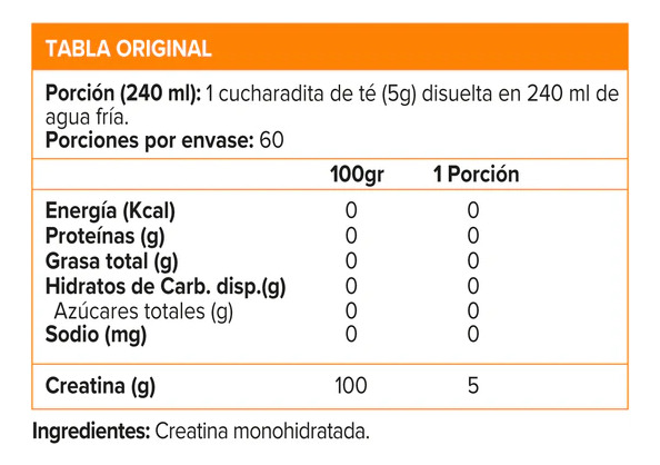 Creatina Powder - 300 Gr. On
