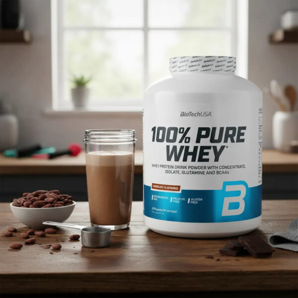 BioTechUSA 100% Pure Whey 2.27kg Proteína