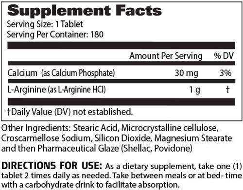 GAT Sport L-Arginine L-Arginina 180 Tabs