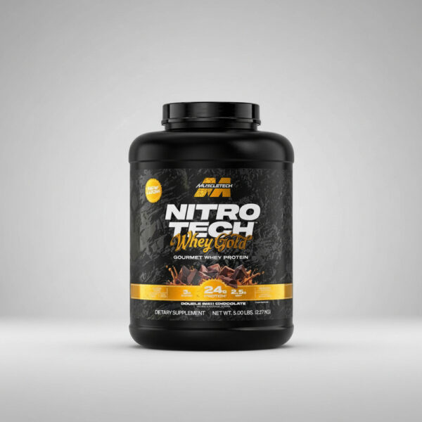 MuscleTech Nitro-Tech 100% Whey Gold 5 lb Proteína 7 Sabores
