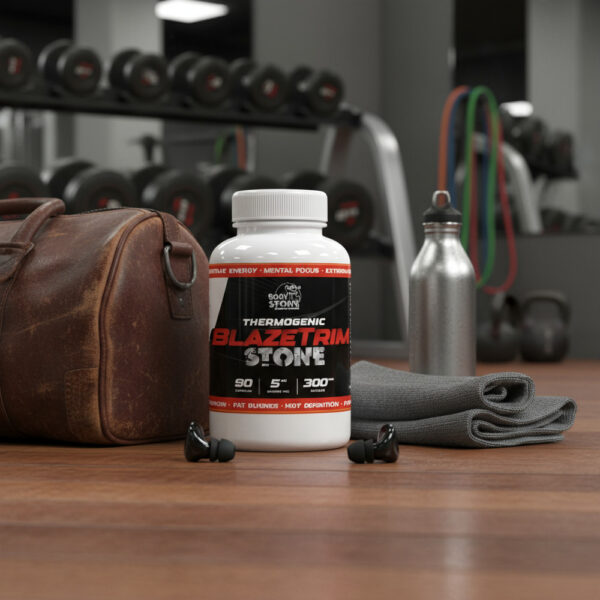 712471-MLC92624840882_092025 Bodystone Blazetrim 90 Caps Cafeína Deportivo