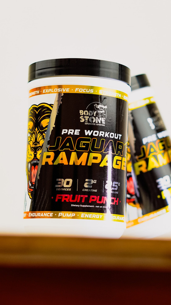 Jaguar Rampage Pre Workout 30 Serv Bodystone