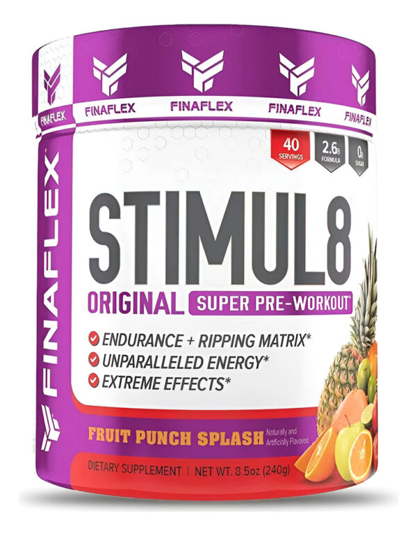 Stimul8 Super Pre-workout - 35 Serv - Blue Raspberry