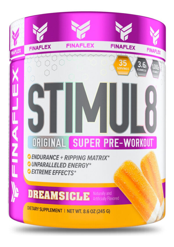 Stimul8 Super Pre-workout - 35 Serv - Blue Raspberry
