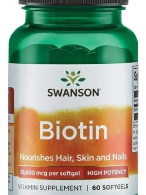 720998-MLC43738615240_102020 Biotin Swanson 60 Caps