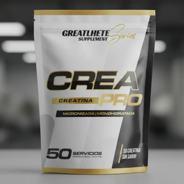 Creatina Monohidratada Crea Pro 250 G/50serv Sin Sabor