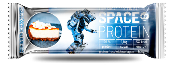 Space Protein Coconut Cheesecake 50g/24uni