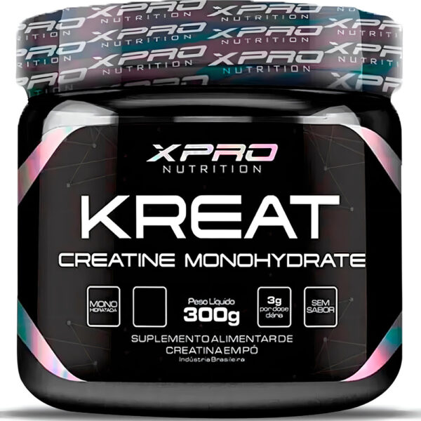 Monohidrato De Creatina X-pro 300 G 50 Dosis