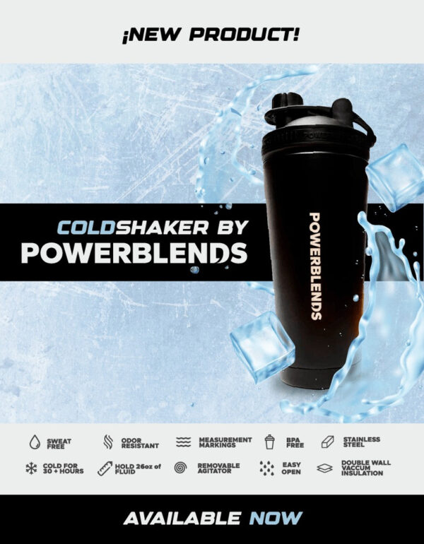 Shaker Acero Inoxidable  Coldshaker De Powerblends