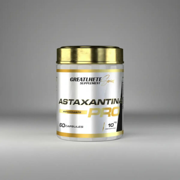 Greatlhete Astaxantina Pro Suplemento Antioxidante 60 Cápsulas
