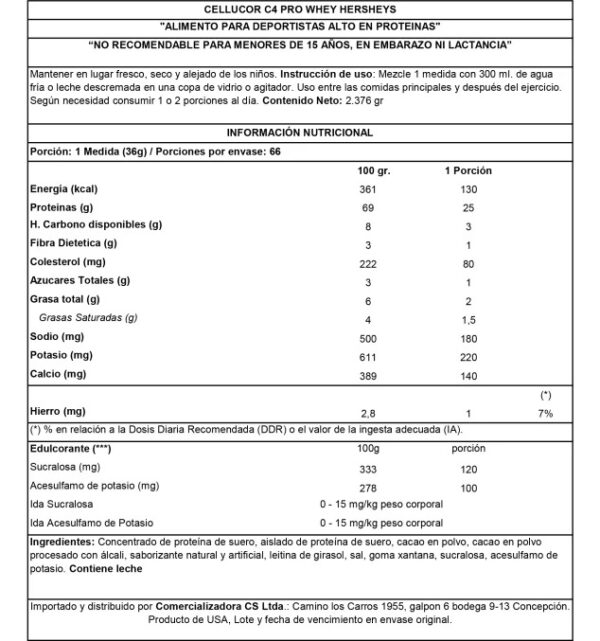 732605-MLC86416807113_062025 Proteína C4 Whey Protein Blend Cellucor 66 Serv 5 Lbs Aprox