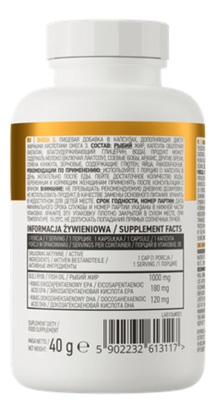 Omega 3 / 30 Caps Ostrovit