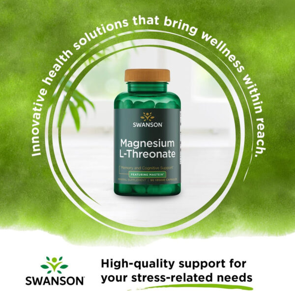 Magnesium L-Threonate Magtein Swanson Suplemento