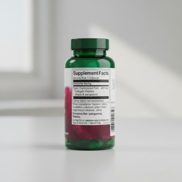 Swanson Collagen Marine 400mg Colágeno Marino