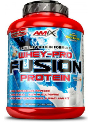 Whey Pro Fusion 5.1 Lbs Amix Sabor Natural