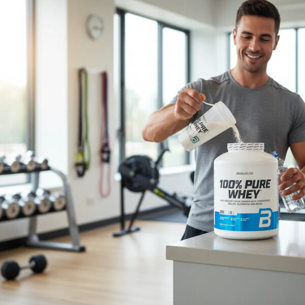 BioTechUSA 100% Pure Whey 2.27kg Proteína
