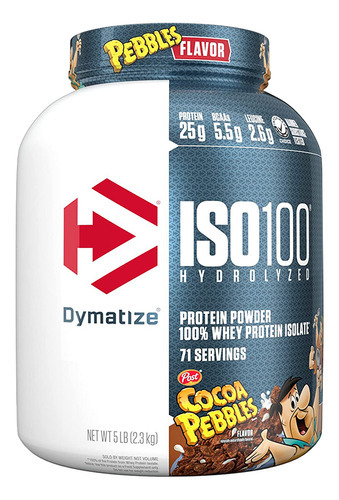739909-MLU70488051318_072023 Dymatize Iso 100 Hydrolyzed Pebbles Proteina Hidrolizada Aislada 5 Lb Cocoa Pebbles
