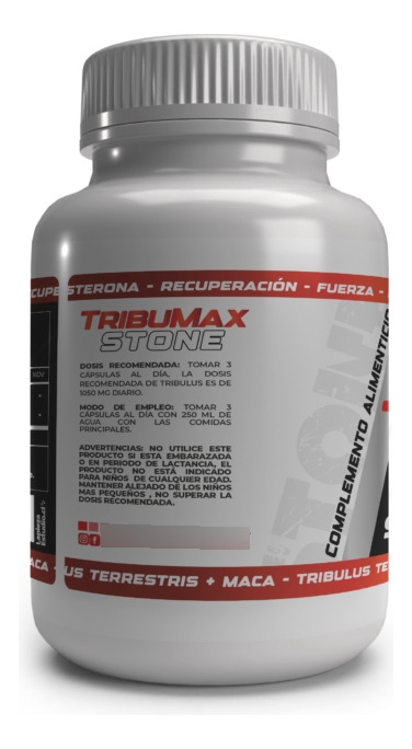 740467-MLA82076180604_022025 Bodystone Tribumax Stone 90 Caps Tribulus Terrestris