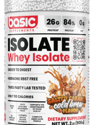 Proteína Basic Isolate 2lb - Caramel Cold Brew Caramel Cold Brew
