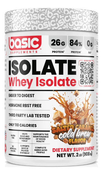 740629-MLA88361220361_072025 Proteína Basic Isolate 2lb - Caramel Cold Brew Caramel Cold Brew