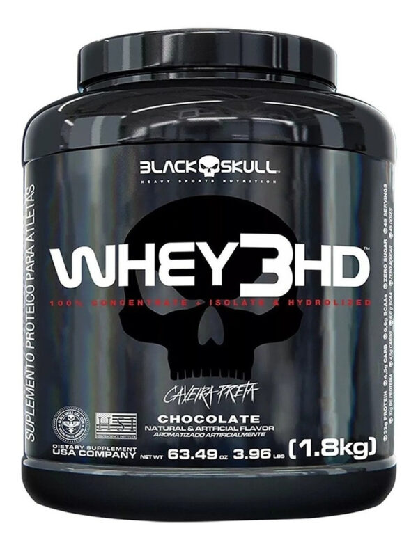 Black Skull Whey 3HD 1.8kg Proteína