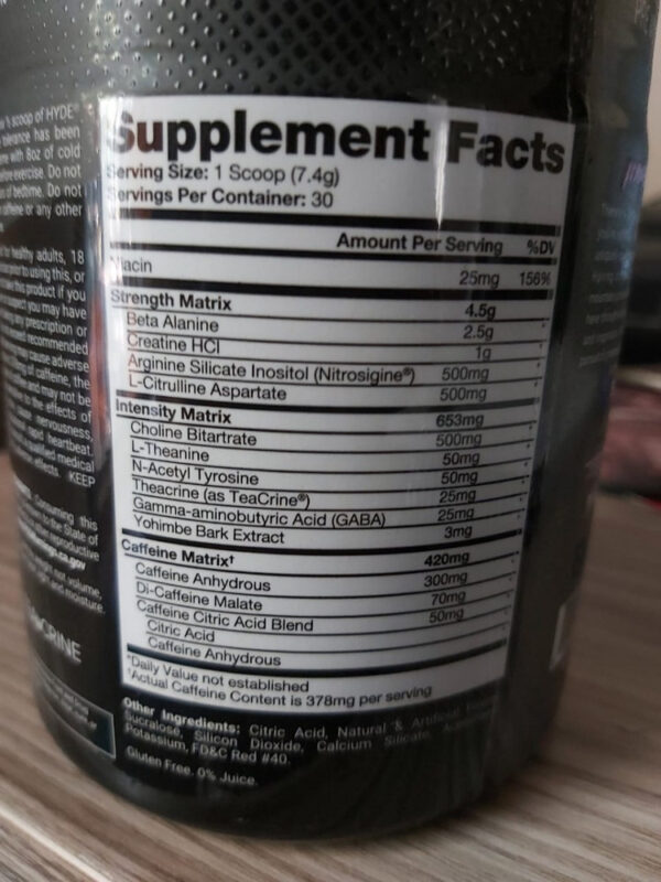 ProSupps Mr. Hyde Xtreme 30 Sv