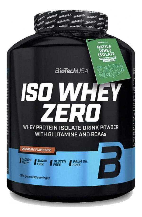 BioTechUSA Iso Whey Zero 2.27kg Proteína Sabores Surtidos