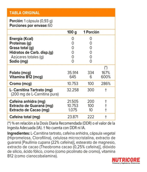 Lipo 6 Black Hers Uc Nutrex (60 Capsulas) Oferta! Sin Sabor