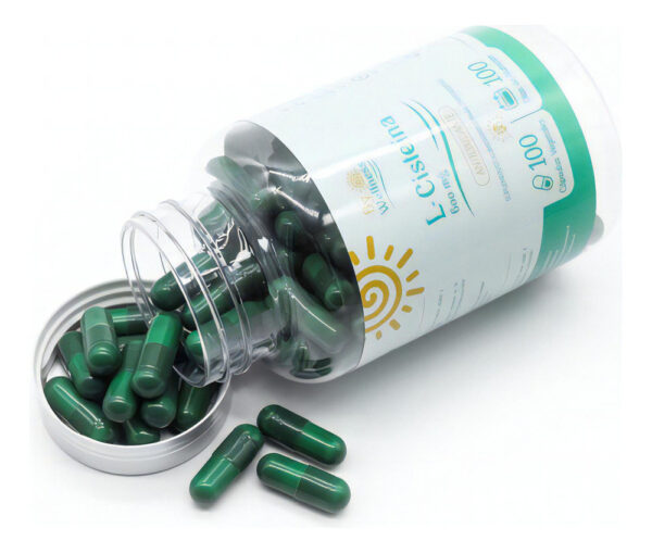 L-Cisteína 100 Cápsulas Bywellness Antioxidante Vegano
