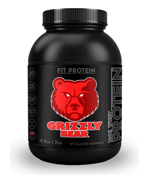 Fit Protein 4.4lb Grizzly Bear + Shaker Disponible