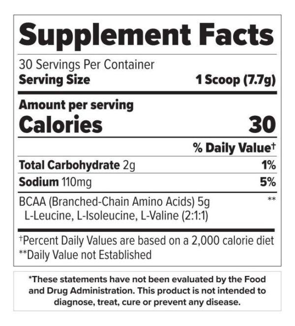 FinaFlex BCAA 2:1:1 + Vitamina C 30 SV Aminoácidos