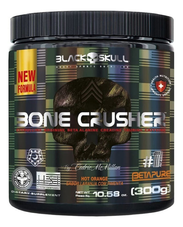 Black Skull Bone Crusher New 300g Pre Entreno