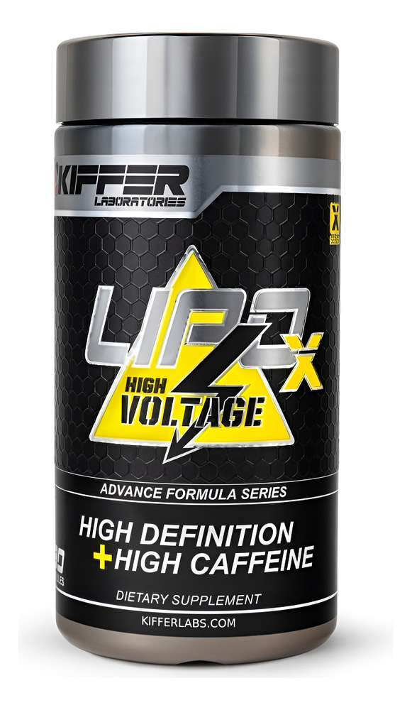 Lipox High Voltage - Kiffer - 90 Capsulas Sabor Sin Sabor