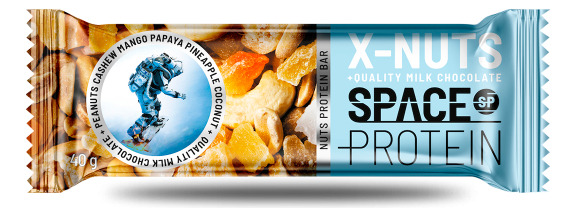 766643-MLC84673276380_052025 Space Protein Nuts X-nuts Exotic ( Unidad)