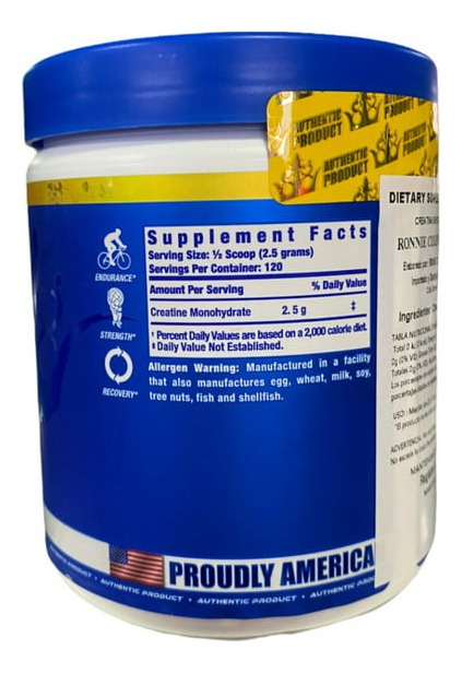Ronnie Coleman Creatine Xs De 300g