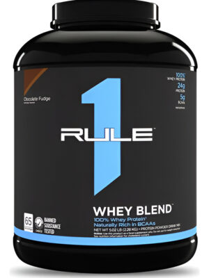 768768-MLC90639520274_082025 R1 Whey Blend Chocolate Fudge 5.02 Lb