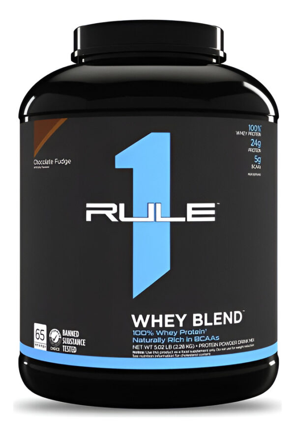 768768-MLC90639520274_082025 R1 Whey Blend Chocolate Fudge 5.02 Lb